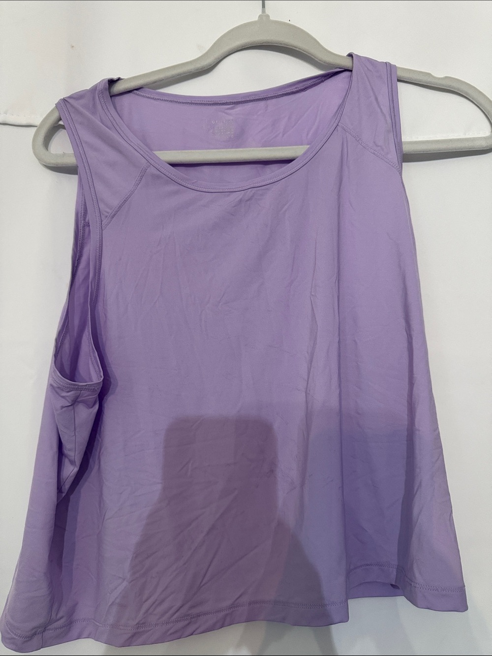 Offline by Aerie crop purple tank NWT